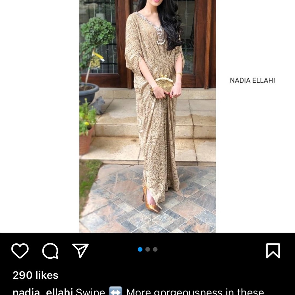 Designer kaftan - Picture 8 of 9